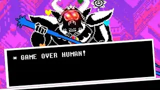 Undertale, BUT ASGORE IS A LUNATIC!!