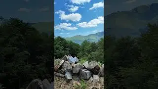 Панорама на юг от хижа Мазалат, 8 юли 2024 г.
