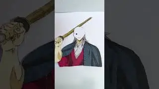 Drawing and Assembling Uzui Tengen Demon Slayer Season 5 @mogiartss artist