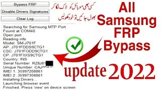 all Samsung FRP bypass working easy remove tool SamsungFrp2021  samsung frp tool 2021