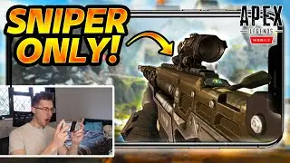 Snipers ONLY in Apex Legends Mobile! $1200 Tournament Highlights