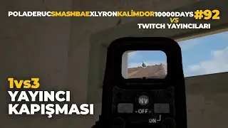 ÜÇ YAYINCIYI DA VURDU | 10000Days , Poladeruc , Smashbae , xLyron | PUBG YAYINCILAR KARŞILAŞIYOR #92