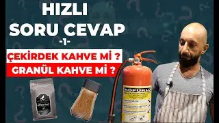 KAHVE HAKKINDA HIZLI SORU - CEVAP
