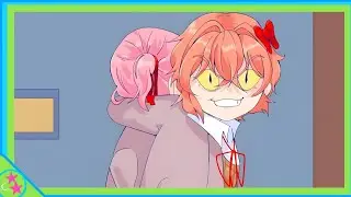 Sayori's FAKE Character Growth TRICKS Natsuki | Doki Doki Comic Dub