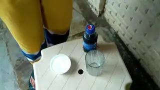 Homemade coke float