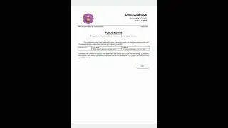 Du p.g update 2022|du p.g Admission update|Du latest news|du llb update
