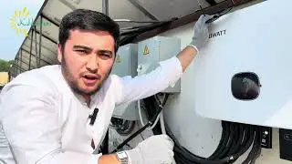 Наманганга 500 кв қуёш панелларимиз ўрнатилди!