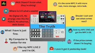 The Truth About MPC X SE, MPC ONE,  and MPC LIVE 2.