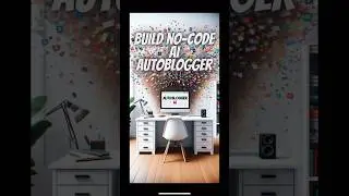 Build an AI autoblogger software with no-code🤠 #ai #aitools #seo #aiseo #notion #zapier #chatgpt