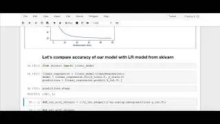 Linear Regression Model in Python from Scratch | Testing Out Model on Boston House Price Dataset