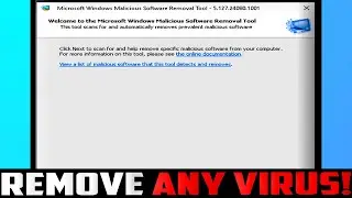 REMOVE ANY VIRUS IN JUST 1 CLICK! 😎