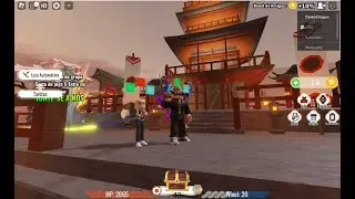 Jogando Katana Strike Simulator ( Roblox ) com o GRU