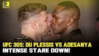 UFC 305: Israel Adesanya vs. Dricus Du Plessis INTENSE Face-Off