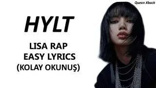 HOW YOU LIKE THAT - LISA RAP EASY LYRICS (Kolay Okunuş)