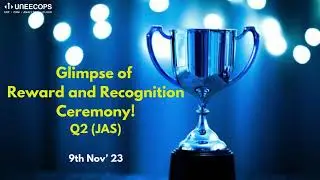 Glimpses of Q2 Reward & Recognition Ceremony at Uneecops
