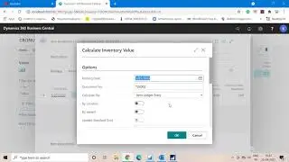 Item Revaluation in Dynamics 365 Business Central 2021