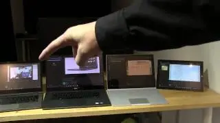 4 way load test. Dell Precision 15 with Xeon, Surface Book and more.