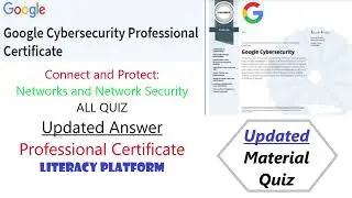 Connect and Protect Networks and Network Security Coursera Quiz Answer | #cybersecurity | Course 3