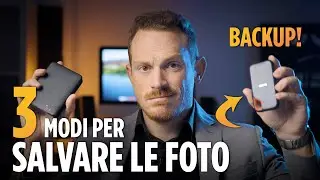 COME SALVARE le FOTO per NON PERDERLE | il modo migliore: CLOUD o HARD DISK, dove metterle nel  2024