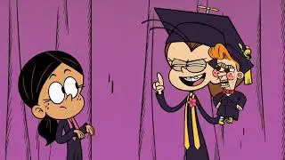 Luan sinisterly laughing after telling Ronnie anne she has one more test to pass For 10 Hours!