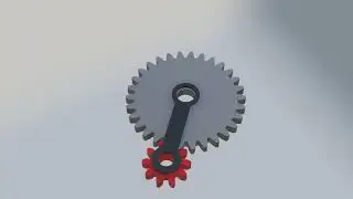 gear animation In Blender