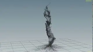 Houdini - Custom Velocity Vortex (scene file)