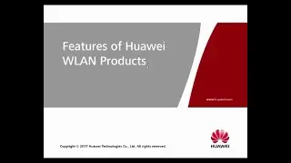Features of Huawei WLAN Products
