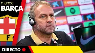 BARÇA EN DIRECTO: Rueda de Prensa de Hansi Flick antes del partido Rayo Vallecano - FC Barcelona