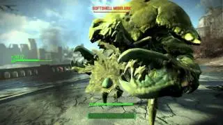 Mirelurk flying from V.A.T.S