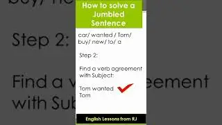 Jumble Words Tricks | Rearrangement of Sentence English/Grammar 