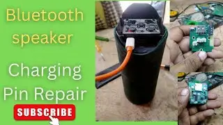 Bluetooth speaker Charging Pin Repair♥️♥️ Bluetooth speaker Charging Port Repair. Bt Speaker
