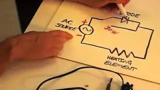 A Dual-Wattage Soldering Iron: An Example Circuit that uses a Diode