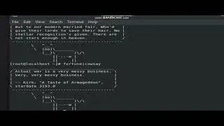fun commands of redhat linux