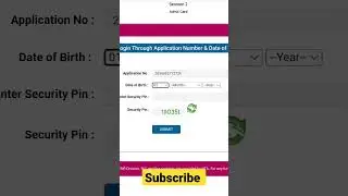 jee mains Admit Card 23