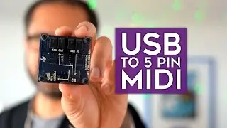 USB to 5 pin MIDI connector (and other common viewer questions answered)