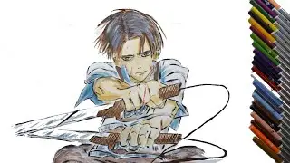 How to Draw Levi Ackerman - 