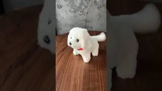 Игрушечный щенок ходит и гавкает 🐶 интерактивная игрушка