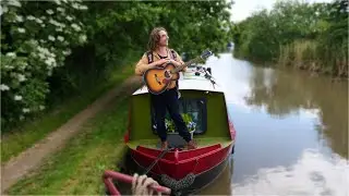 Playing Songs From The Album I recorded In My Tiny Boat! A Narrowboat Music Project