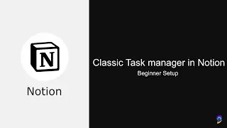Classic Task manager in Notion