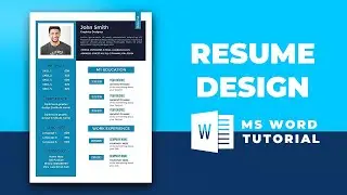 Resume Design | Resume Design in MS Word | Resume Format