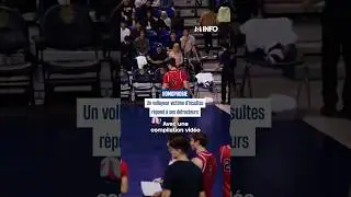 A volleyball player who was the victim of homophobic insults responds to his detractors.