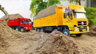 Tổng Hợp Ô Tô Xe Tải Điều Khiển, Xe Tải 4 Chân Chở Cát, Xe Đồ Chơi, Ô Tô Máy Múc Cát, Xe Tải Bự