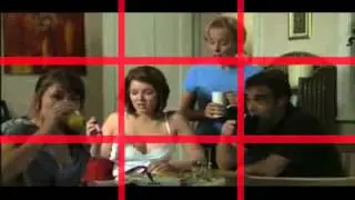 Composition Rule of Thirds Coronation St Vid 1 with grid