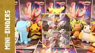 Opening 12 Pokemon REBEL CLASH Mini-Portfolio Packs!