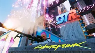 THIS is what SNIPING LOOKS LIKE in CYBERPUNK 2077...