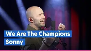 Sonny - We are the Champions (Queen cover) | live bij JOE