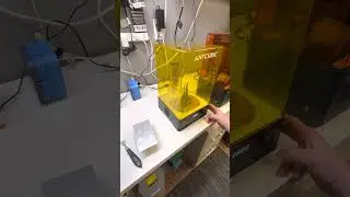 SLA Printing - Removing a Washed Print and Curing It
