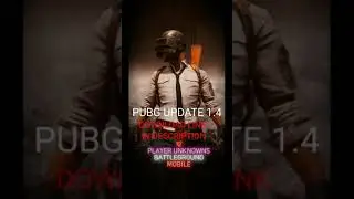 PUBG UPDATE 1.4 APK DOWNLOAD LINK....