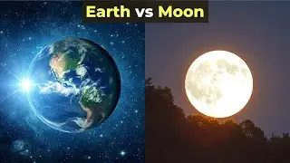 What Is the Difference Between Earth and Moon? (in Hindi)