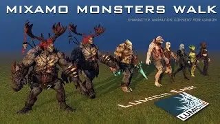 Mixamo Monster animation character for Lumion | Lumion Easy
